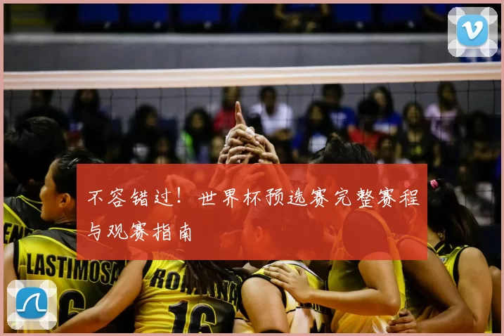 不容错过!世界杯预选赛完整赛程与观赛指南