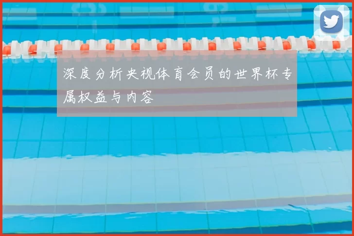 深度分析央视体育会员的世界杯专属权益与内容